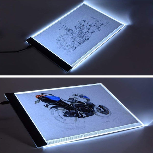 A4 licht bord voor diamond painting & schilderen op nummers