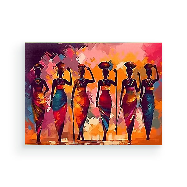 Afrikaanse Vrouwen - Schilderen op nummers