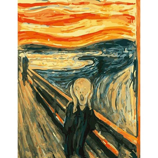 De Schreeuw - Schilderen op nummers