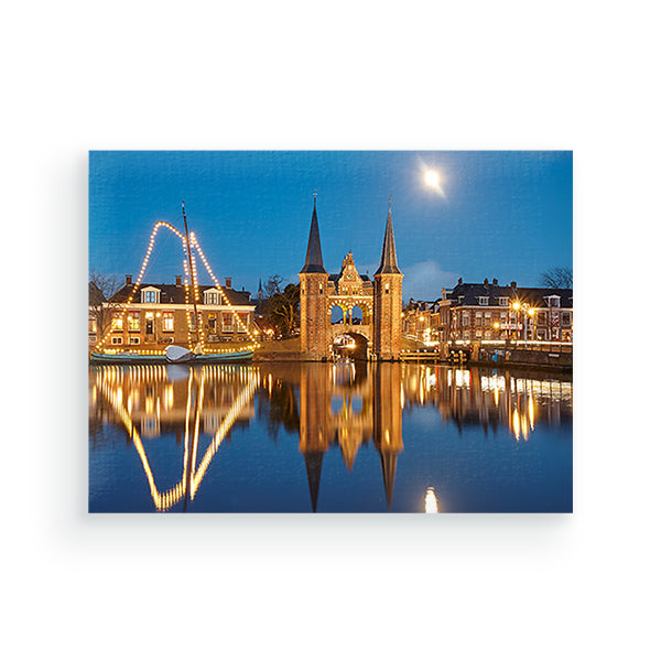 Waterpoort Sneek - Schilderen op nummers