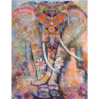 Olifant India - Diamond painting 40x50 cm