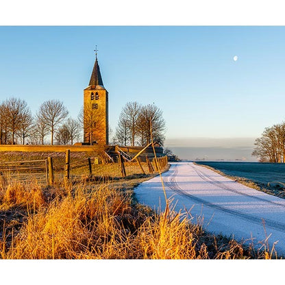 De Ald Toer in Easterwierrum - Schilderen op nummers