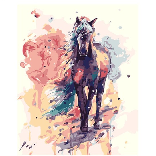 Horse art - schilderen op nummers