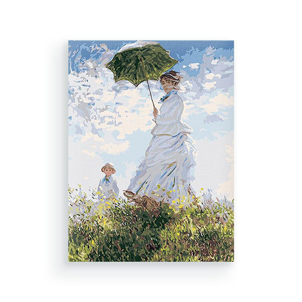 Claude Monet - Woman with parasol - Schilderen op nummers