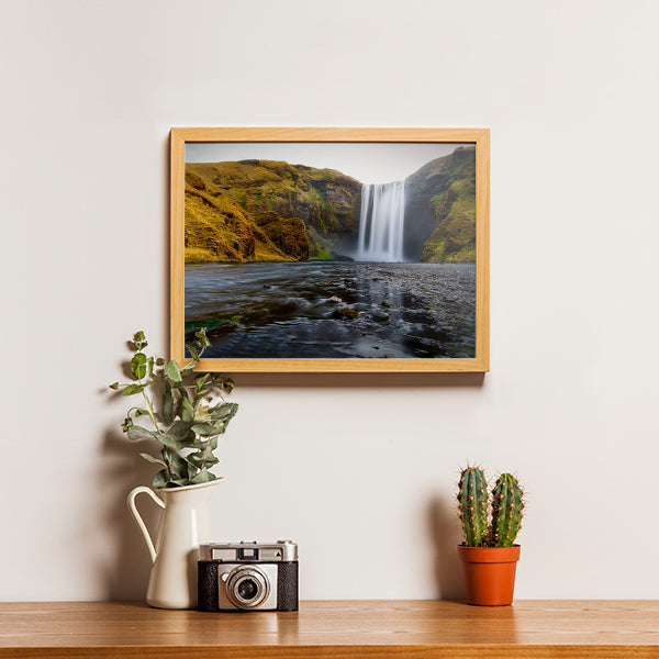 Waterval in IJsland - Schilderen op nummers