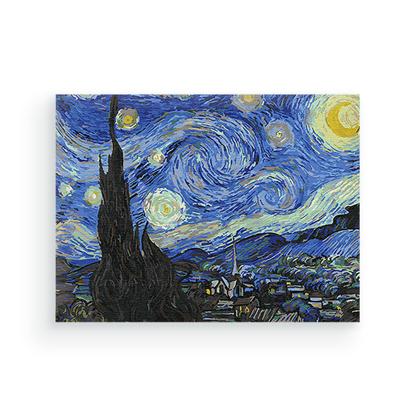 De sterrennacht van Vincent van Gogh - Schilderen op nummers