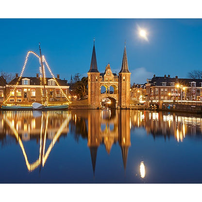 Waterpoort Sneek - Schilderen op nummers