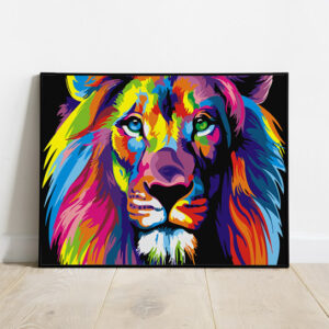 Colourful Lion